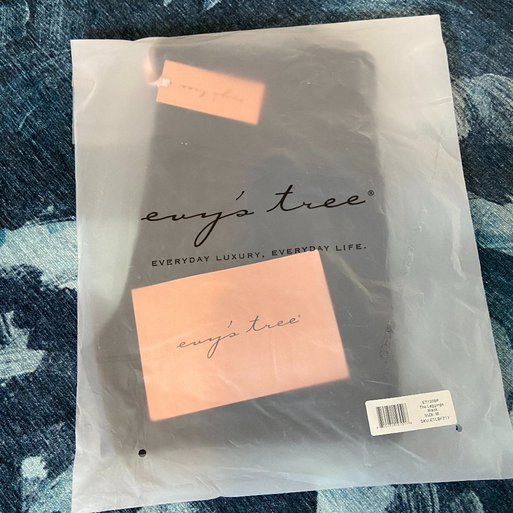 Evy's Tree Leggings Black - Medium